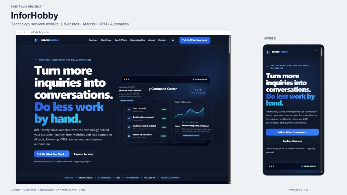 Landing Page & Lead Capture service illustration